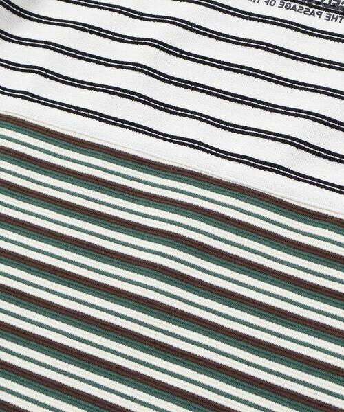 WASK / ワスク Tシャツ | マルチボーダー切り替えTシャツ(110~160cm) | 詳細8