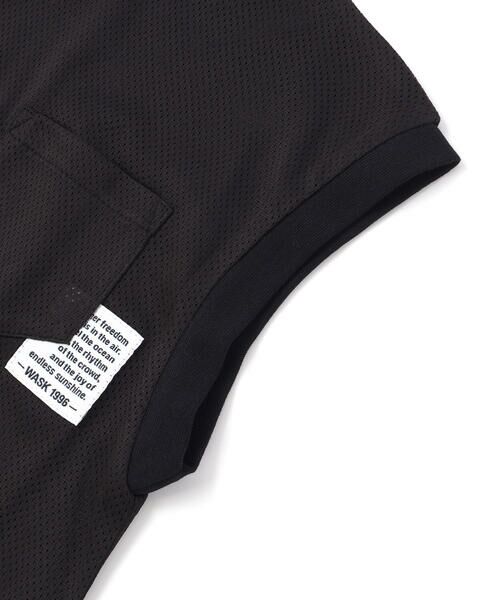 WASK / ワスク その他トップス | ドロストベストメッシュ&天竺Tシャツセット(110~160cm) | 詳細13