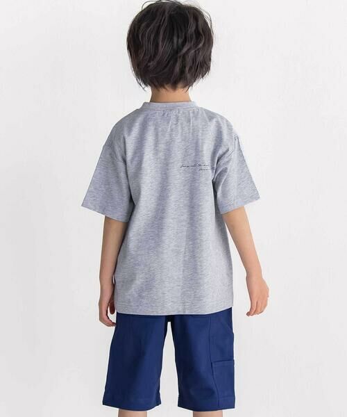 WASK / ワスク その他トップス | 異素材ポケットTシャツ＆ノースリーブセット(110~160cm) | 詳細3
