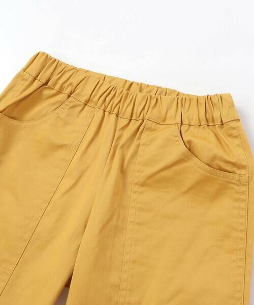 WASK / ワスク ショート・ハーフ・半端丈パンツ | 5.5分丈 ロゴ刺しゅうストレッチペインターパンツ(110~160cm) | 詳細11