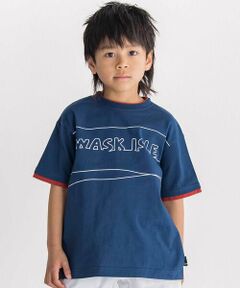 WASK / ワスク Tシャツ | 【速乾】レイヤード風  バイカラー BIG  半袖Tシャツ(110~160cm)
