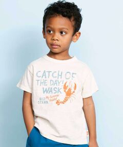 WASK / ワスク Tシャツ | ロブスタープリント Tシャツ(90~160cm)