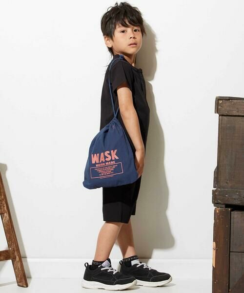 WASK / ワスク その他トップス | 【接触冷感】ヘンリーネックTシャツ＆パンツセット(110~160cm) | 詳細2