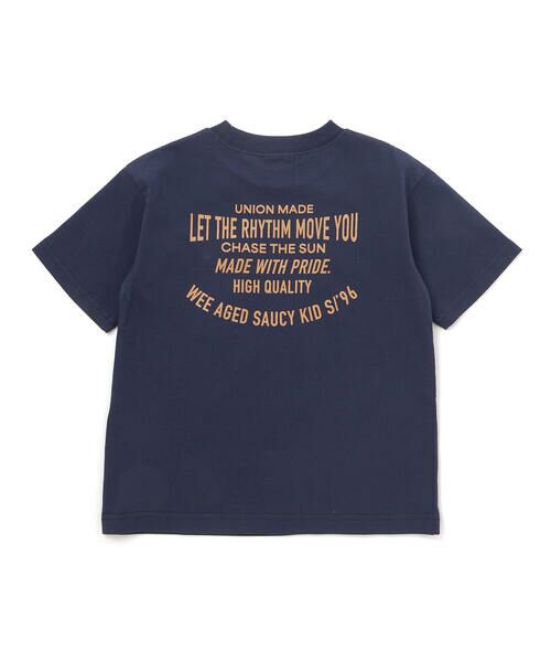 WASK / ワスク Tシャツ | 【接触冷感】コードポケット カレッジロゴ BIG半袖Tシャツ(110~160cm) | 詳細5