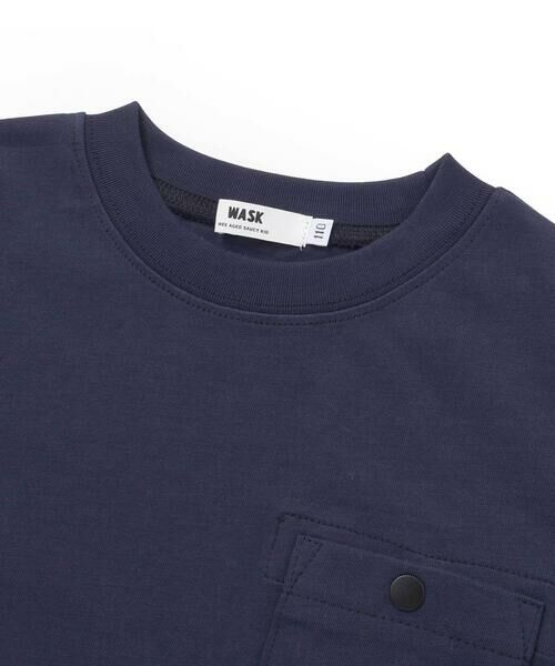 WASK / ワスク Tシャツ | 【接触冷感】コードポケット カレッジロゴ BIG半袖Tシャツ(110~160cm) | 詳細6
