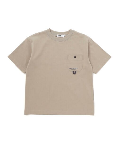 WASK / ワスク Tシャツ | 【接触冷感】コードポケット カレッジロゴ BIG半袖Tシャツ(110~160cm) | 詳細14
