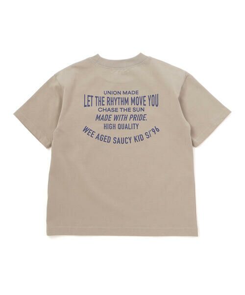 WASK / ワスク Tシャツ | 【接触冷感】コードポケット カレッジロゴ BIG半袖Tシャツ(110~160cm) | 詳細15