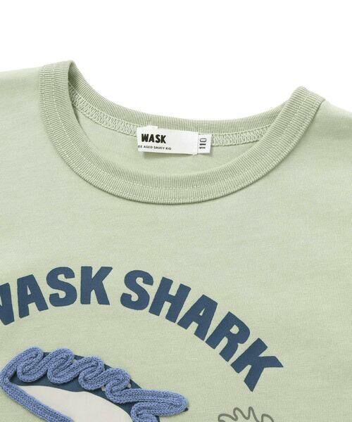 WASK / ワスク Tシャツ | 【接触冷感】シャークコード刺しゅう半袖 Tシャツ(100~160cm) | 詳細11
