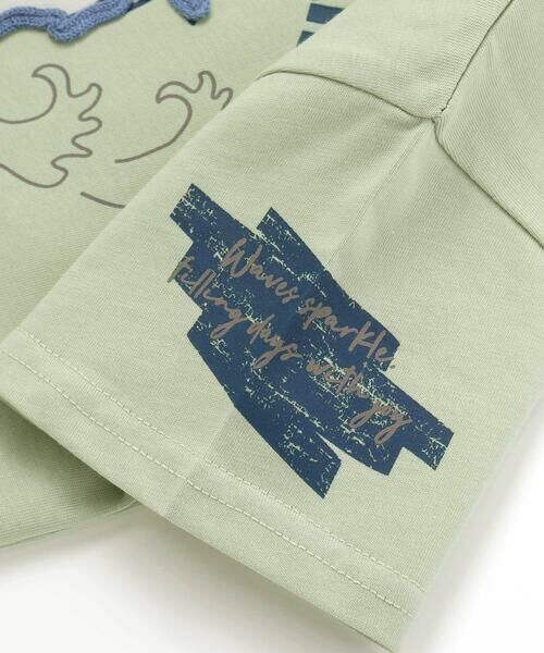 WASK / ワスク Tシャツ | 【接触冷感】シャークコード刺しゅう半袖 Tシャツ(100~160cm) | 詳細15