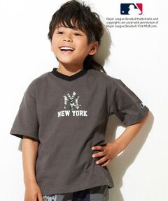 WASK / ワスク Tシャツ | 【MLB】 モチーフ VネックTシャツ(100~160cm)