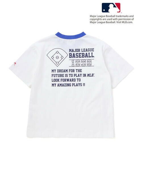 WASK / ワスク Tシャツ | 【MLB】 モチーフ VネックTシャツ(100~160cm) | 詳細6