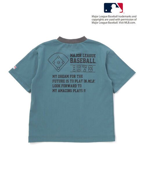 WASK / ワスク Tシャツ | 【MLB】 モチーフ VネックTシャツ(100~160cm) | 詳細13