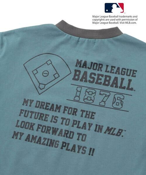 WASK / ワスク Tシャツ | 【MLB】 モチーフ VネックTシャツ(100~160cm) | 詳細18