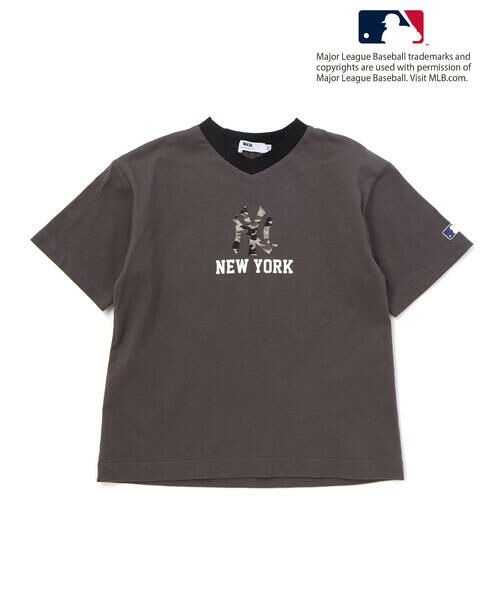 WASK / ワスク Tシャツ | 【MLB】 モチーフ VネックTシャツ(100~160cm) | 詳細25