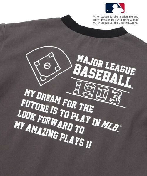 WASK / ワスク Tシャツ | 【MLB】 モチーフ VネックTシャツ(100~160cm) | 詳細28