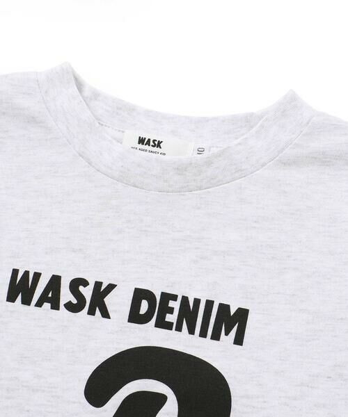 WASK / ワスク Tシャツ | アーカイブロゴ プリントTシャツ(100~160cm) | 詳細7