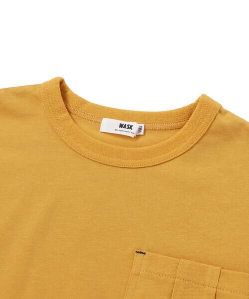 WASK / ワスク その他トップス | ワークポケット半袖Tシャツ&袖ロゴロンTセット(100~160cm) | 詳細13