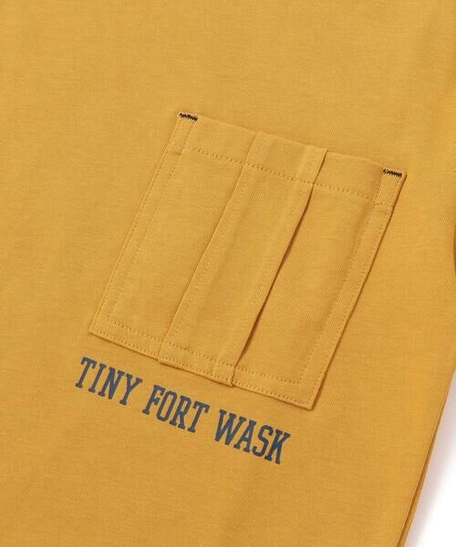 WASK / ワスク その他トップス | ワークポケット半袖Tシャツ&袖ロゴロンTセット(100~160cm) | 詳細14