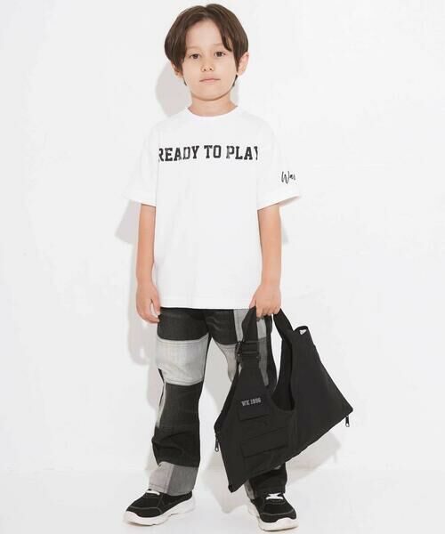 WASK / ワスク その他トップス | ベスト⇔バッグ 2WAYハンティングベスト&長袖Tシャツセット(110~160cm) | 詳細5
