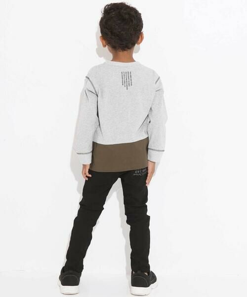 WASK / ワスク その他パンツ | バックロゴ刺しゅう ハイパーストレッチスキニーパンツ(100~160cm) | 詳細2