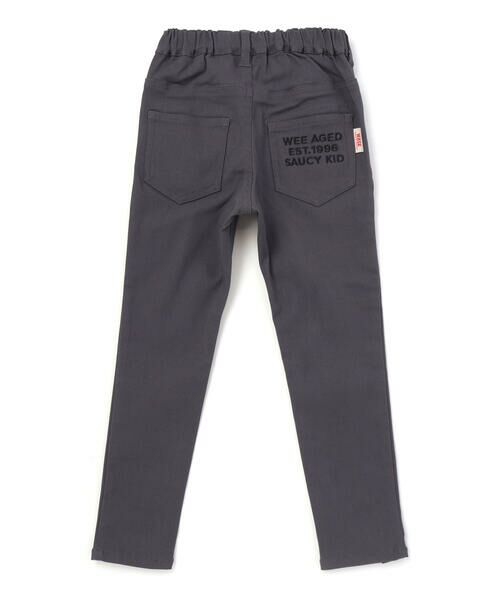 WASK / ワスク その他パンツ | バックロゴ刺しゅう ハイパーストレッチスキニーパンツ(100~160cm) | 詳細13
