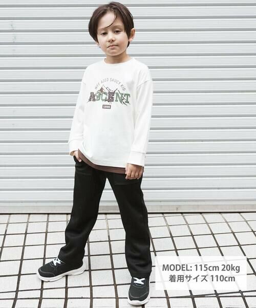 WASK / ワスク その他パンツ | アウトポケットダンボールニットパンツ(100~160cm) | 詳細1