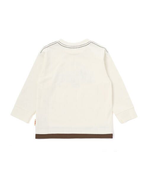 WASK / ワスク Tシャツ | ASCENTレイヤード風ビッグ長袖Tシャツ(110~160cm) | 詳細5