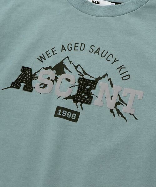 WASK / ワスク Tシャツ | ASCENTレイヤード風ビッグ長袖Tシャツ(110~160cm) | 詳細10