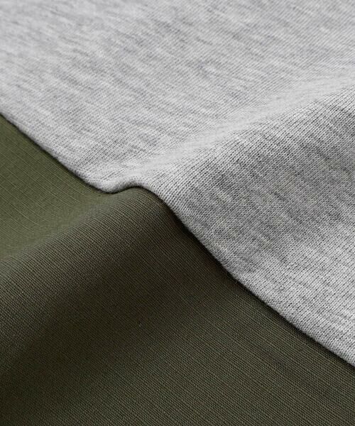 WASK / ワスク Tシャツ | リップストップ切替カレッジロゴTシャツ(100~160cm) | 詳細17