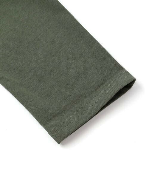 WASK / ワスク Tシャツ | 2WAYティラノサウルス刺しゅうビッグTシャツ(80~160cm) | 詳細13