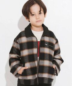 WASK / ワスク その他アウター | ビエラチェック スタンドカラージャケット(110~160cm)