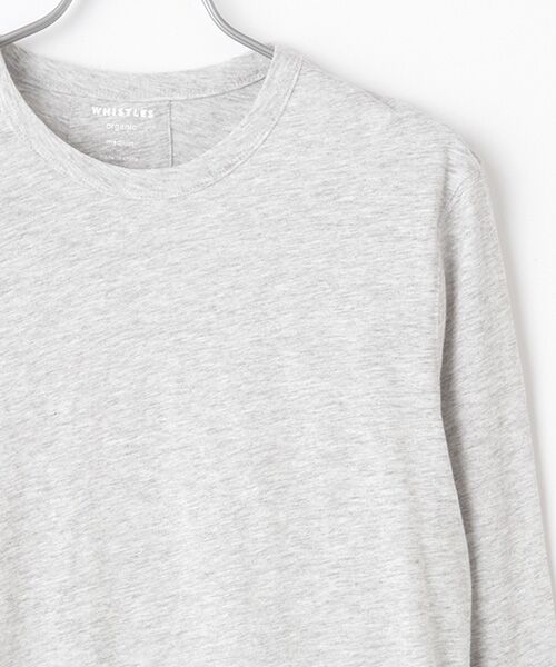 WHISTLES / ウィッスルズ Tシャツ | Organic Long Sleeve Emily Top | 詳細2