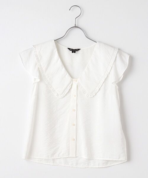 セール】 Short Sleeve Collar Top （シャツ・ブラウス）｜WHISTLES