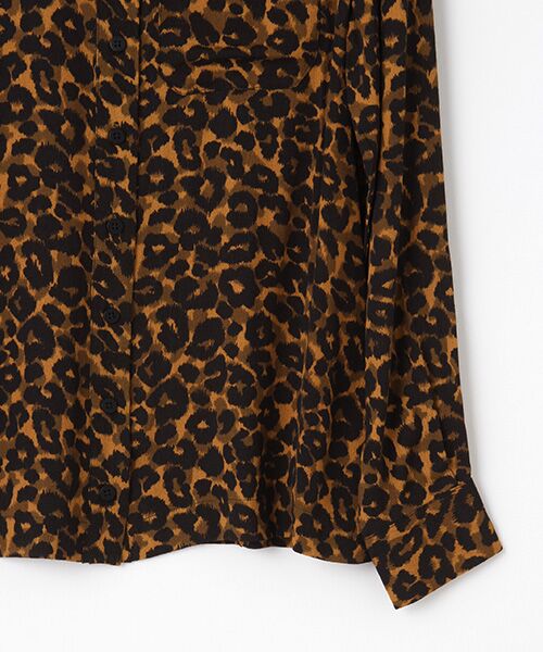 WHISTLES / ウィッスルズ シャツ・ブラウス | Classic Leopard Print Shirt | 詳細3
