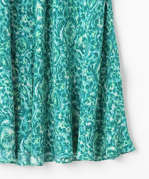 WHISTLES / ウィッスルズ ロング・マキシ丈スカート | Clouded Floral Bias Cut Skirt | 詳細3