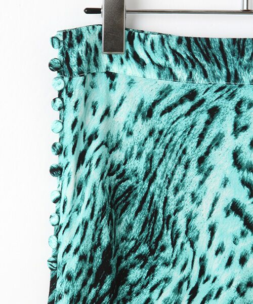 WHISTLES / ウィッスルズ ロング・マキシ丈スカート | Brushed Leopard Bias Cut Skirt | 詳細2