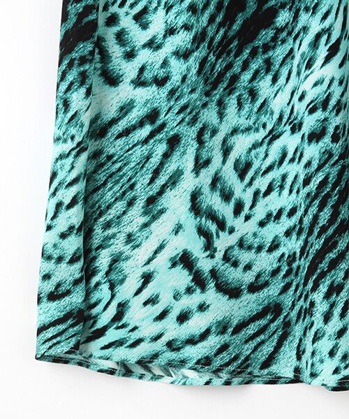 WHISTLES / ウィッスルズ ロング・マキシ丈スカート | Brushed Leopard Bias Cut Skirt | 詳細3