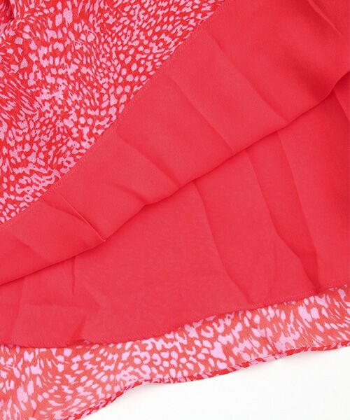 WHISTLES / ウィッスルズ ロング・マキシ丈ワンピース | Diagonal Leopard Midi Dress | 詳細5