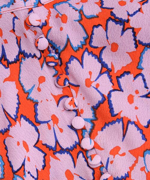 WHISTLES / ウィッスルズ ロング・マキシ丈スカート | Farfalle Print Bias Cut Skirt | 詳細5