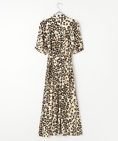WHISTLES / ウィッスルズ ロング・マキシ丈ワンピース | Painted Leopard Midi Dress | 詳細1