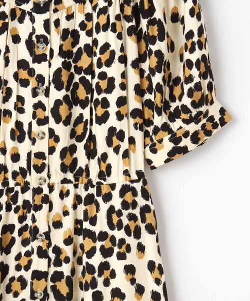 WHISTLES / ウィッスルズ ドレス | Painted Leopard Midi Dress | 詳細3