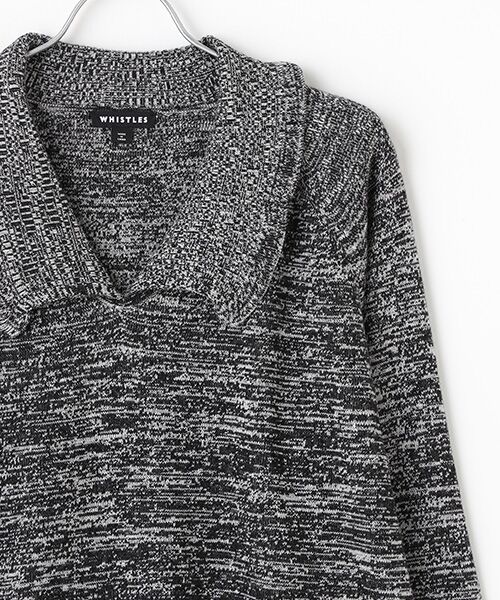 WHISTLES / ウィッスルズ ニット・セーター | Frill Collar Sweater | 詳細2