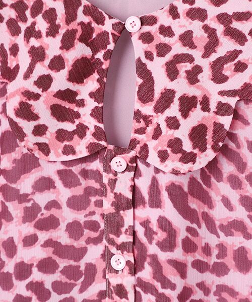 WHISTLES / ウィッスルズ シャツ・ブラウス | Abstract Cheetah Print Blouse | 詳細4
