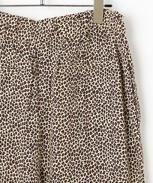 WHISTLES / ウィッスルズ スラックス・ドレスパンツ | Dashed Leopard Print Trouser | 詳細4