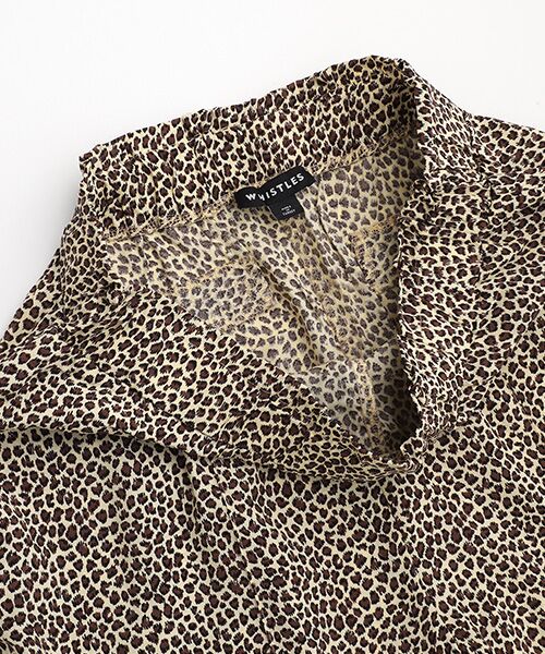 WHISTLES / ウィッスルズ スラックス・ドレスパンツ | Dashed Leopard Print Trouser | 詳細5