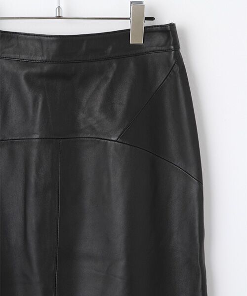 WHISTLES / ウィッスルズ ミニ・ひざ丈スカート | Kel Leather Pencil Skirt | 詳細2