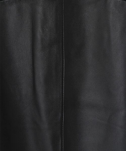 WHISTLES / ウィッスルズ ミニ・ひざ丈スカート | Kel Leather Pencil Skirt | 詳細5