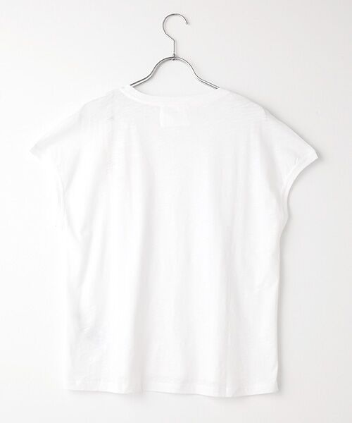 WHISTLES / ウィッスルズ Tシャツ | Minimal Cap Sleeve Tee | 詳細1