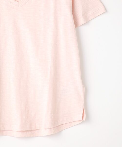 WHISTLES / ウィッスルズ Tシャツ | Sophie V Neck Cotton Tshirt | 詳細3