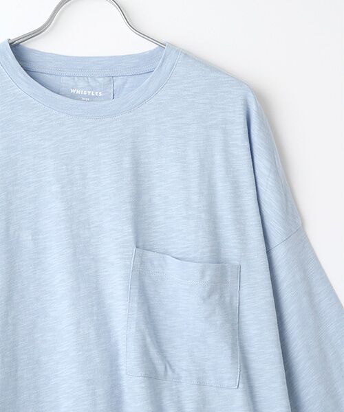 WHISTLES / ウィッスルズ Tシャツ | Cotton Pocket Top | 詳細2
